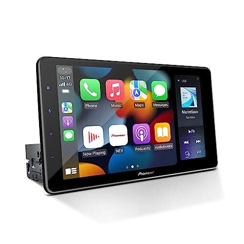 Pioneer DMH-WT3800NEX Digital Multimedia Receiver with Wireless Apple CarPlay and Android Auto, 9” Capacitive Floating Screen, Single-DIN, Built-in Bluetooth and WiFi, Amazon Alexa via App Pioneer DMH-WT3800NEX Digital Multimedia Receiver with Wireless Apple CarPlay and Android Auto, 9” Capacitive Floating Screen, Single-DIN, Built-in Bluetooth and WiFi, Amazon Alexa via App